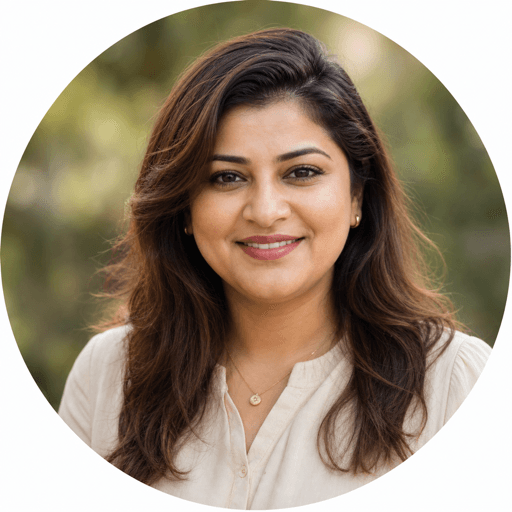 Portrait-style visual for the Amrita Saggu success story